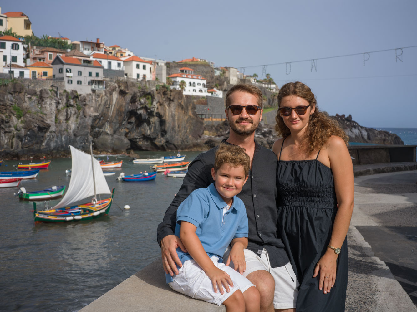 Fishing harbor at Câmara de Lobos, Madeira