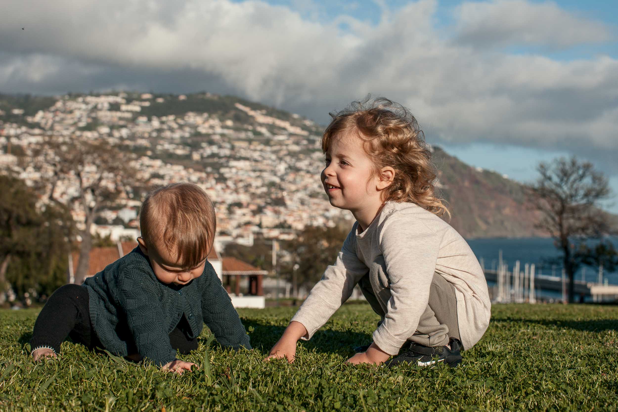 Family Photography at Santa Catarina Park, Funchal, Madeira