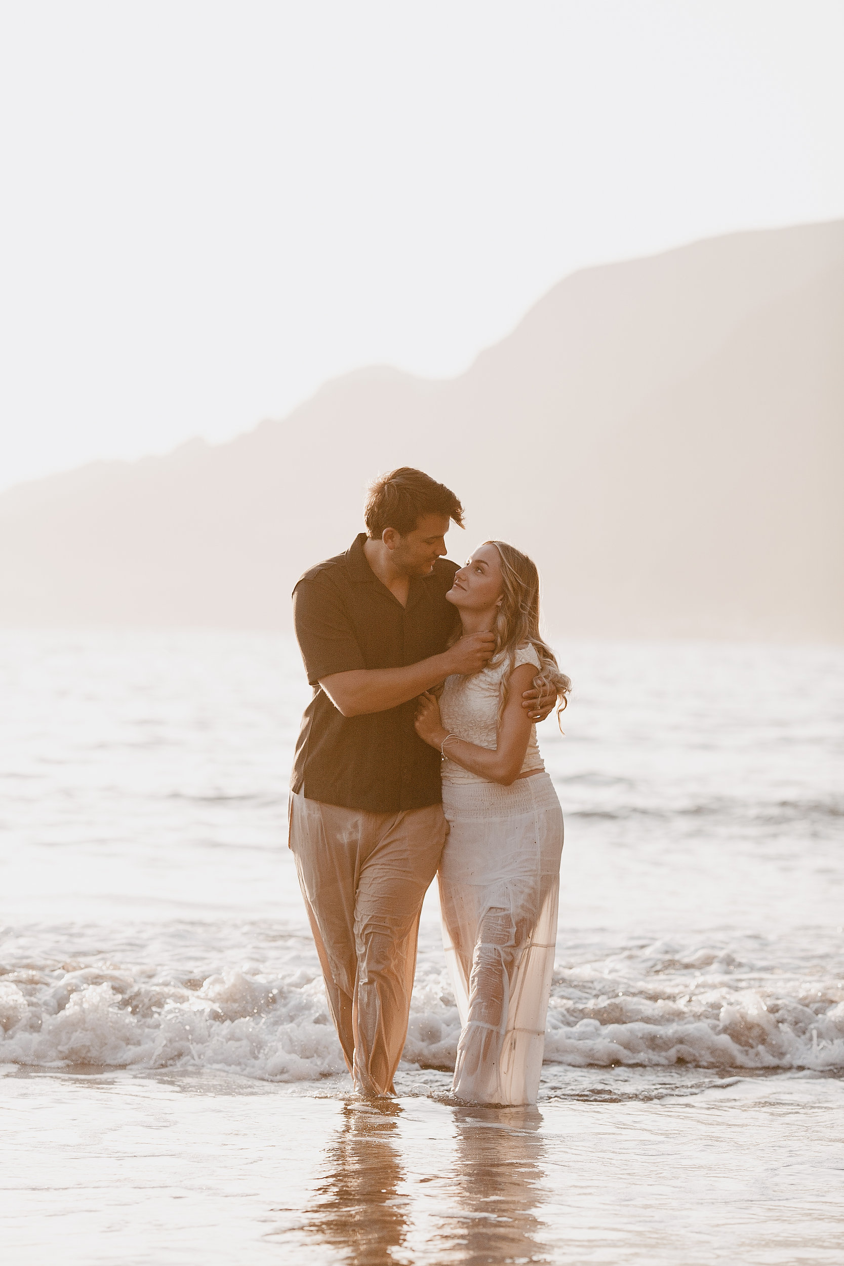 Noah & Laura at Seixal Beach, July 2026