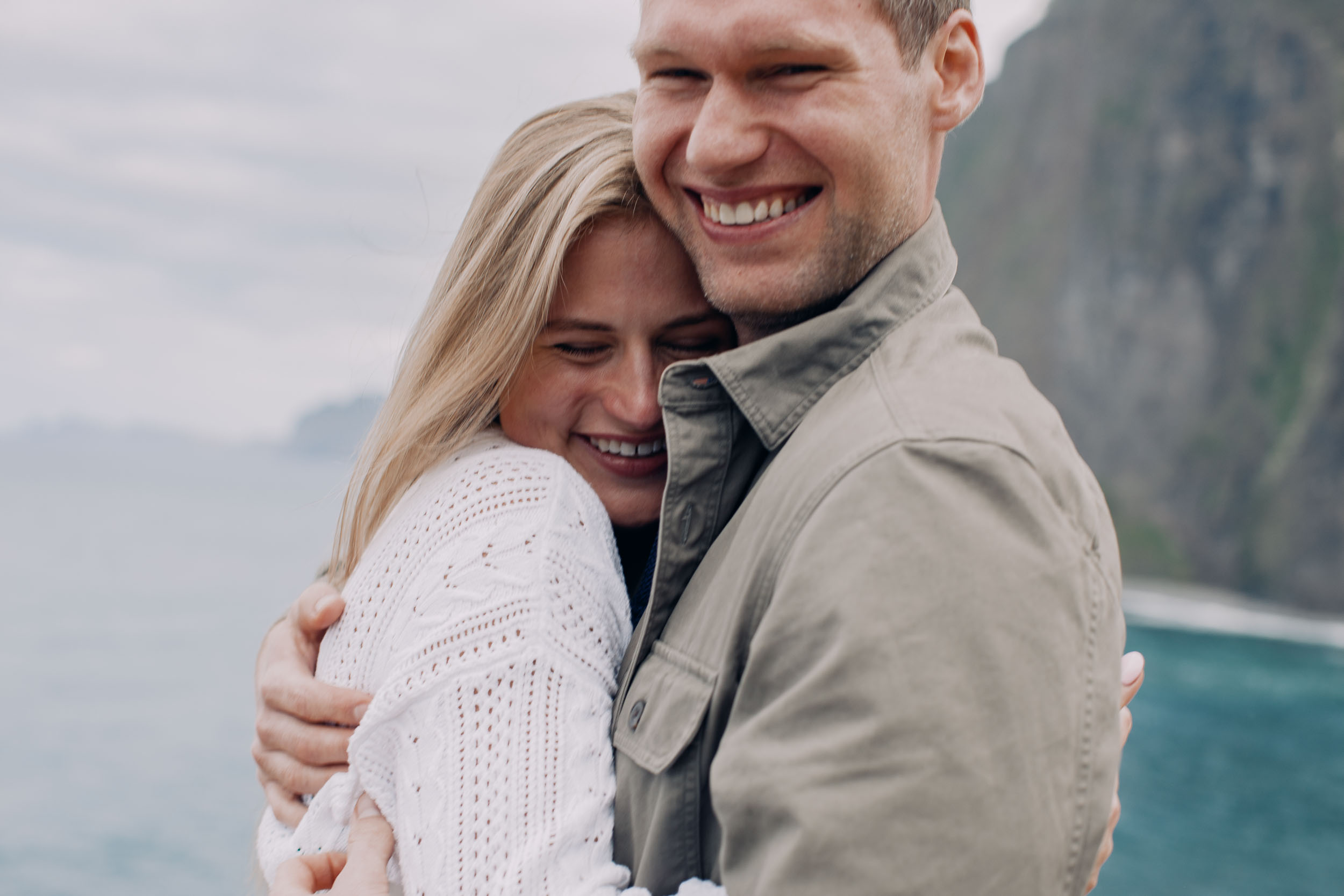 Proposal at Atlantic clifftop, Miradouro do Guindaste, Madeira
