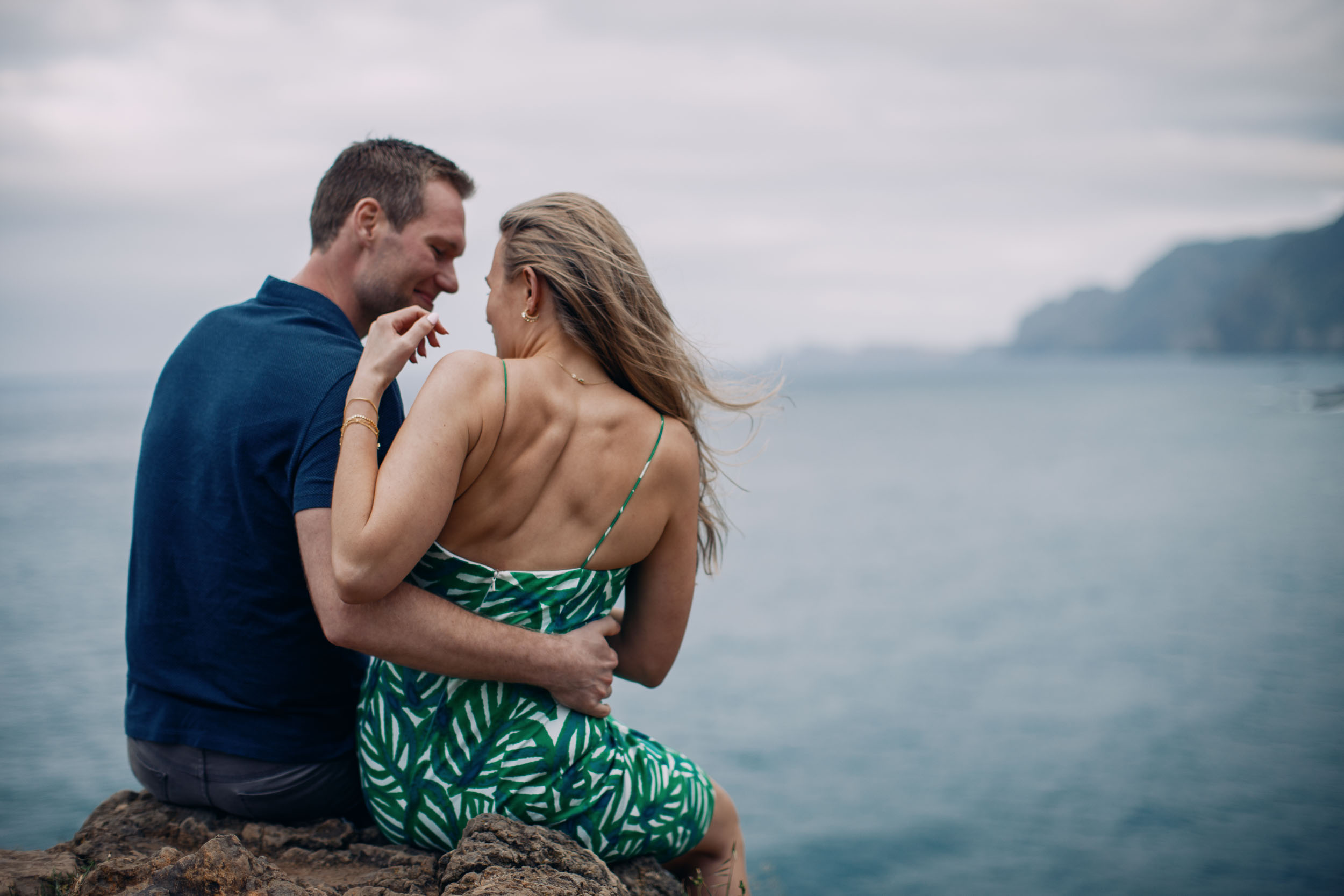Proposal photography at Miradouro do Guindaste, Funchal, Madeira