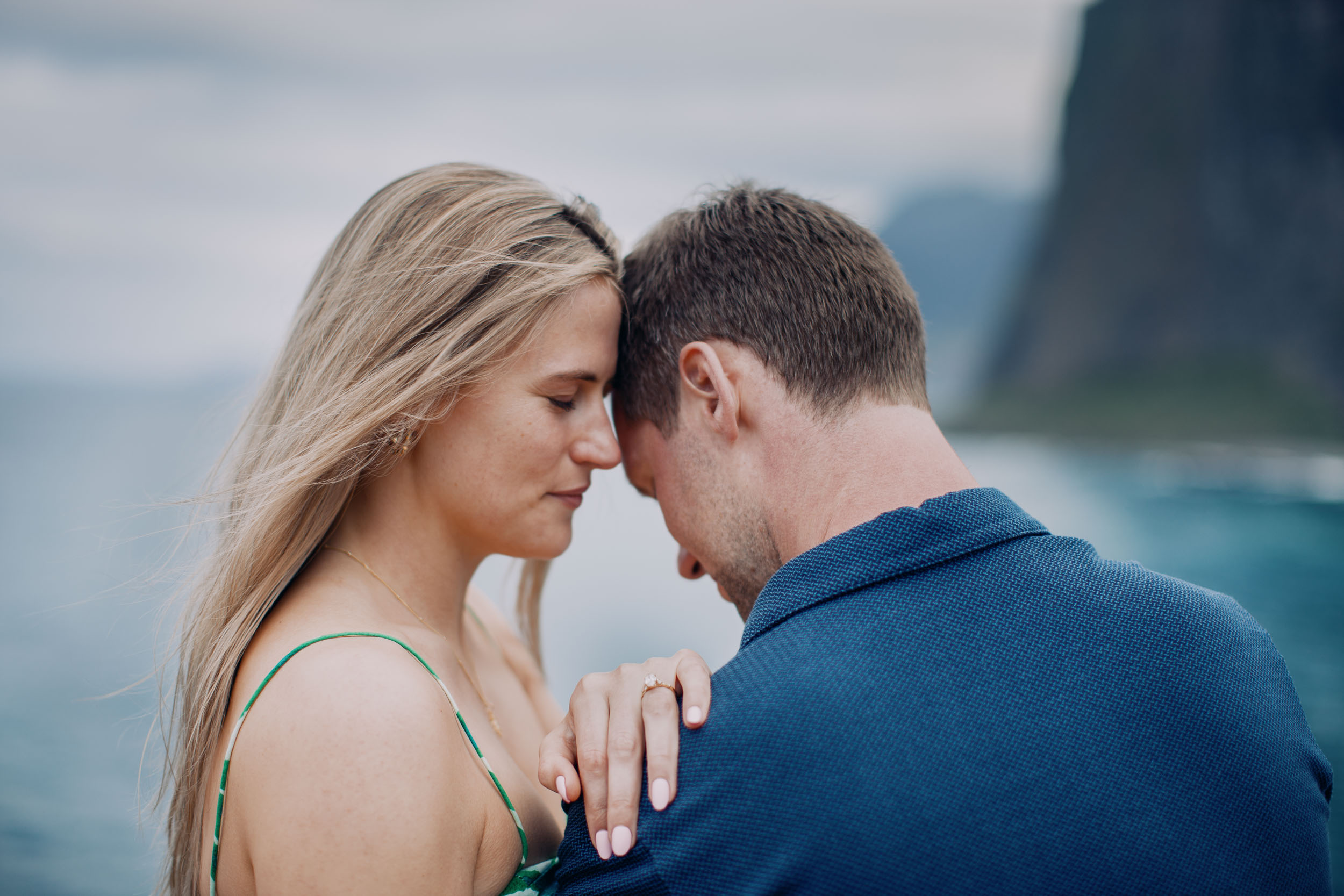 Engagement session at Atlantic viewpoint, Funchal, Madeira