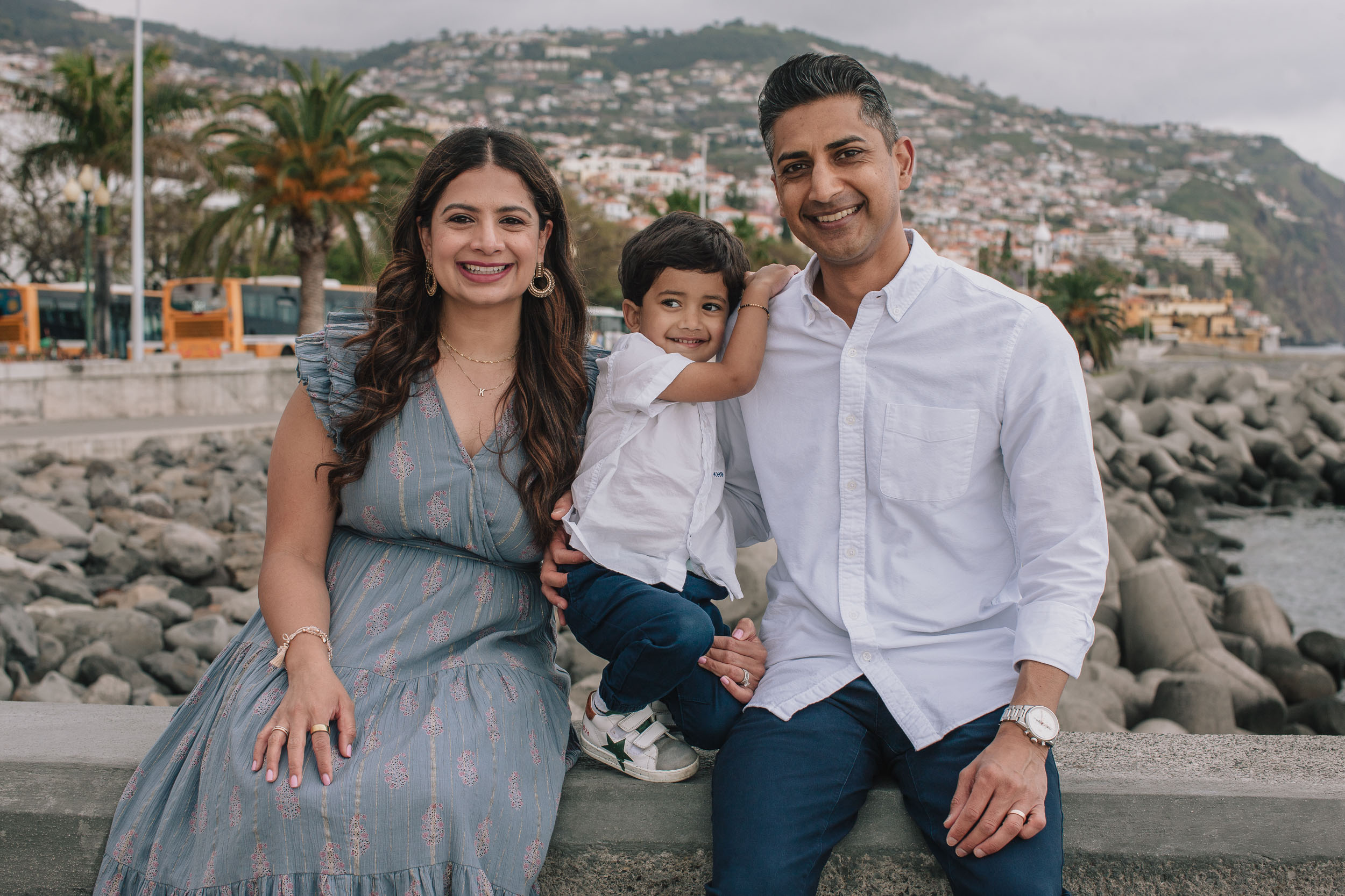 Family Photography in Funchal Old Town and Seixal Beach, Madeira
